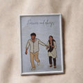 Custom Digital Hand-Drawn Frame