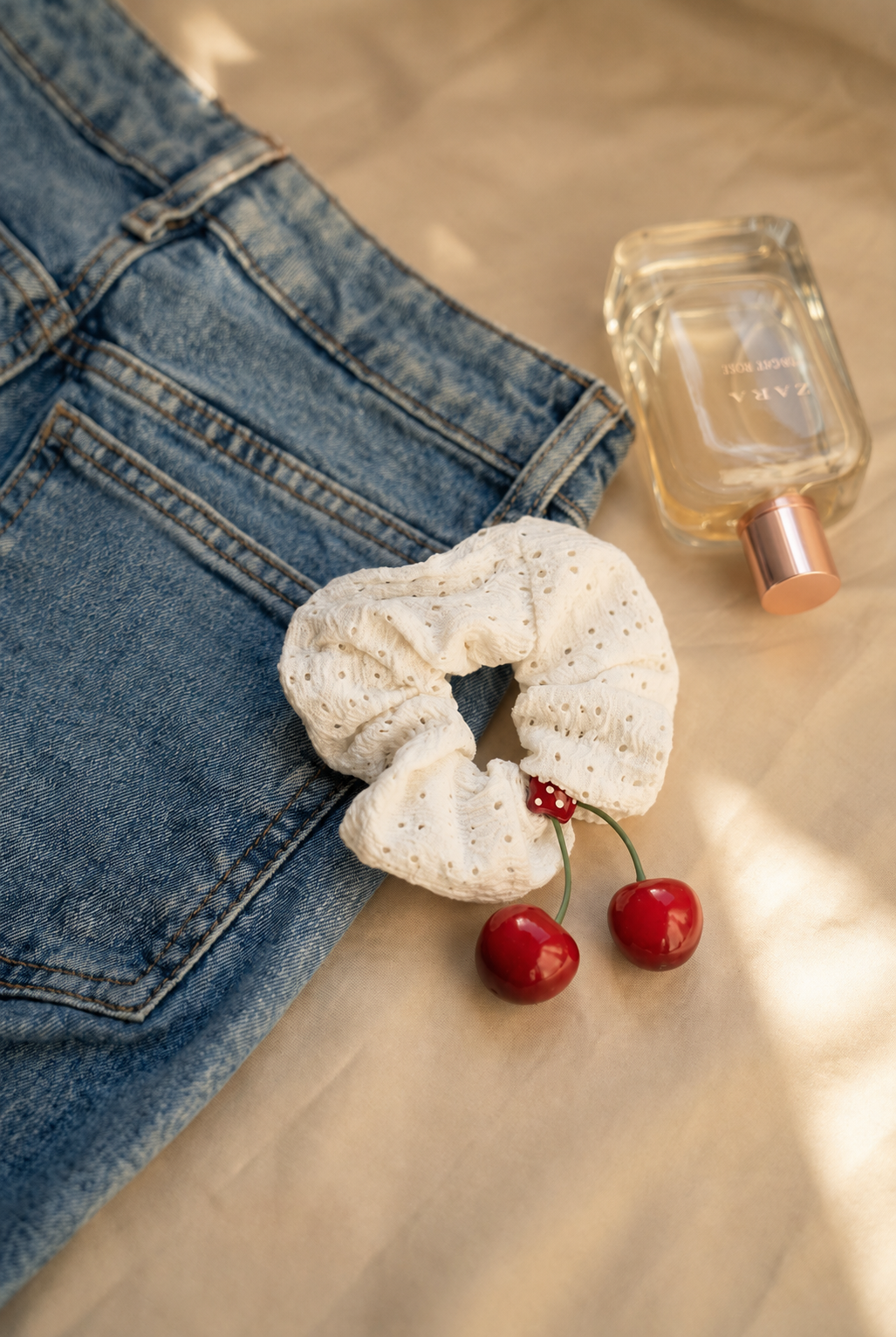 Cherry Scrunchie