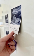 Baby Scan Polaroid Magnet