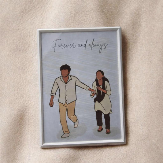 Customised Digital Illustration Photo Frame